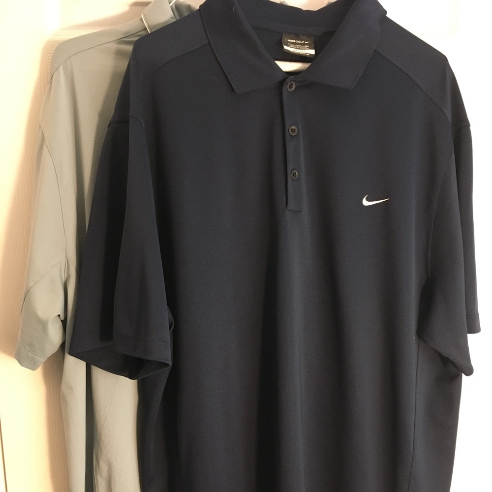 Bundle of 2 Nike Polo Golf Shirts Men’s Size XXL